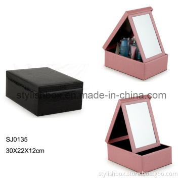 Fashionable Beauty Cosmetic Case with Big Mirror (SJ0135)